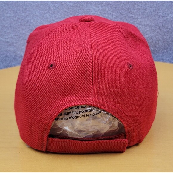 USMC Cigar Smoking Bulldog & Shadow Trucker Hat Red US Marine Corps Adjustable - Picture 7 of 16